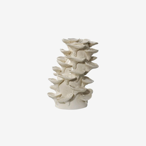 Keramisch Decoratieobject Beige – Elegant Woonaccessoire 18x15x24 cm