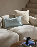 Teddy Kussenhoes 45x45 cm – Zacht en Pluizig – Beige, Taupe, Bordeaux-Cushion Cover-DeWoonVallei